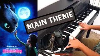 How to Train Your Dragon 🐲 - Main Theme ~ Piano