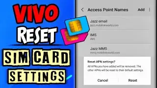 How to possibly Solve all Sim Card Problems on Vivo y20, y21, y33s | Vivo Reset Sim Card Settings
