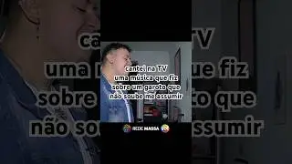 cantei na TV 🎤📺 #shorts #musicapop #popbr