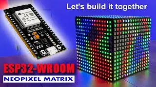 BUILD the BIG LED CUBE in the world by ESP32 matrix