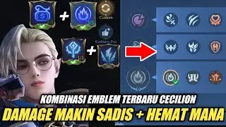 KOMBINASI EMBLEM CECILION TANK ! GAMEPLAY BERSAMA VIEWER YANG MVP DAPAT UANG ! #gameplay #mlbb