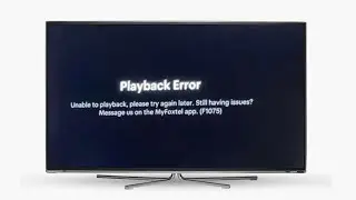 How to fix Foxtel error code f1075