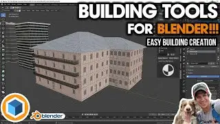 FREE Blender Building Add-On! Easy BUILDING CREATION in Blender?