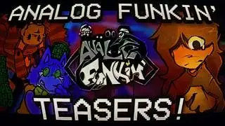 ANALOG FUNKIN' TEASERS!!! | Walten Files, Boisvert, Backrooms, No More Innnocence and MORE!!!