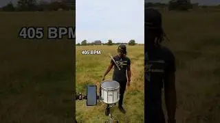 405 BPM Quadruple Stroke Roll