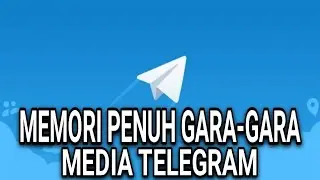 CARA SETTING AGAR MEMORI TIDAK PENUH GARA-GARA MEDIA DI TELEGRAM