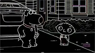 Stewie Griffin on pills wets his eyes vocoded to Gangstas Paradise