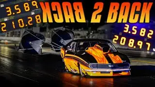 The Baddest Pro Nitrous Car? Back to back 3.58's!