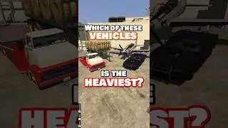 Which GTA 5 Vehicle is the Heaviest?