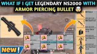 WHAT IF I GET LEGENDARY NS2000 WITH ARMOR PIERCING BULLET 🤯 METRO ROYALE CHAPTER 20