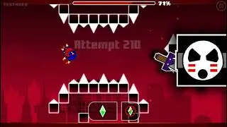 Geometry Dash UltraZero - Level Badland (Unsuccessful attempts)