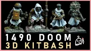 3D Kitbash | 1490 DOOM | Sun Knights