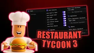 INSANE Restaurant Tycoon 3 Script 2025 | Seisen Hub OP Features!