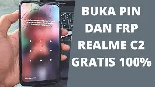 CARA BUKA PIN POLA REALME C2 VIA PC WORK 100%