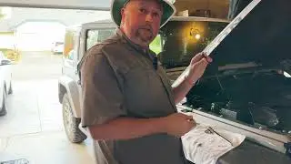 Wouxun KG-1000G Plus GMRS Base/Mobile Two Way Radio install, Jeep Wrangler Rubicon 2014, part 1