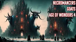 6 Player FFA | OBSCOROS SPIRITLESS GOAT NECROMANCER MASTER | Age of Wonders 4
