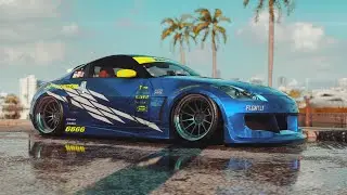 NEED FOR SPEED HEAT: DRIFT STYLE 350Z / WRAP TIME LAPSE / 4K