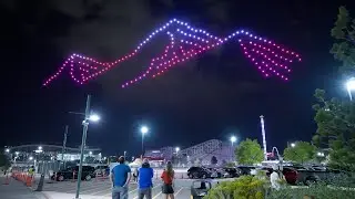 Colorado Avalanche Drone Show | Firefly Drone Shows