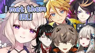 Some EN Livers that Enna met first time IRL and first impression of them | NIJISANJI EN Clips