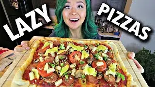 LAZY VEGAN PIZZA 2 WAYS