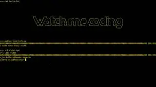 0x01 - Watch me coding