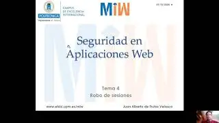 Tema 4 ROBO DE SESIONES Apartados 2 3