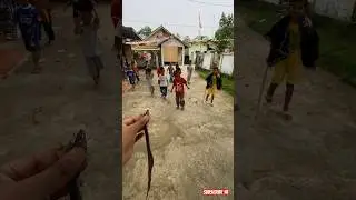Nakutin ular ke para bocil #shorts #anakdesa #minivlog