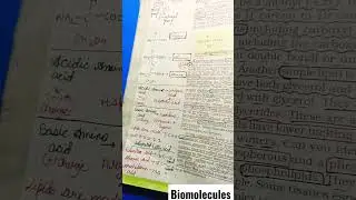 BIOMOLECULES (class 11)             #neet#neetexam #neet2023 #neetpreparation #medicalcollege