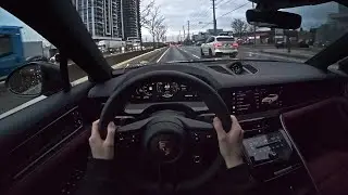 Feel The Luxury: 2025 Porsche Panamera 4S E-Hybrid POV Drive 4K