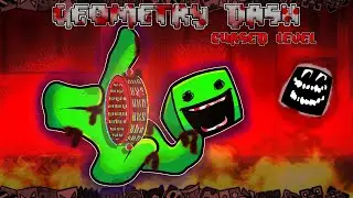 GEOMETRY DASH CURSED LEVEL #1 🔥 | GEOMETRY DASH ANIMATION!!!