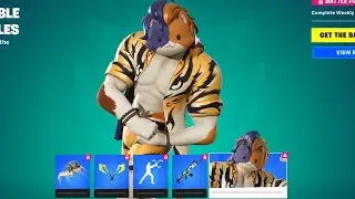 FURMIDABLE MEOWSCLES in Fortnite Chapter 4 Season 3 Battle Pass ! Fortnite Season 3