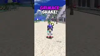 Sonic Tries The Grimace Shake!