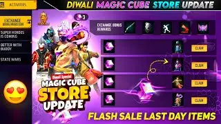 Diwali Magic Cube Store Update🔥🤯| Flash Sale Last Day Rotation |Free Fire New Event | Ff New Event