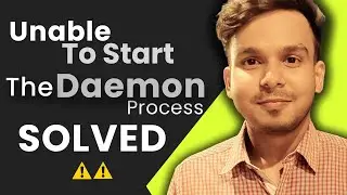Unable To Start The Daemon Process In Android Studio or VS Code | Error Solved!!!! | Hindi