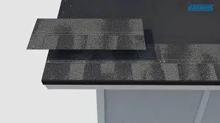 Как сделать монтаж двухслойной черепицы