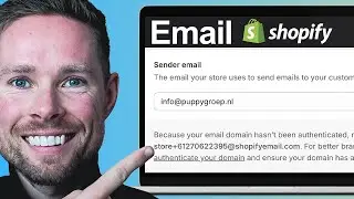 How To Authenticate Shopify Email Domain (Adding CNAME & DMARC records) - 2025 Tutorial