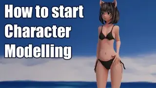 blender character modeling tutorial beginner -Part2