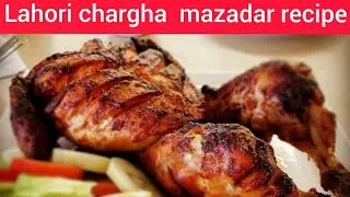 Lahori chargha recipe | Steam fried chiken by Bee 🐝 oven