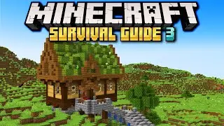 Building a 1.20 Starter House! ▫ Minecraft Survival Guide ▫ Tutorial Let's Play [S3 Ep.5]