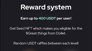Dollet Wallet Выполняй задания, получай деньги!