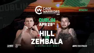 Leon Hill vs. Marcin Zembala | FULL FIGHT | CW 153