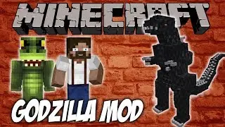 Обзор модов Minecraft #44 - Godzilla Mod (Огромные мобы!)