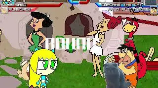 Mugen - Sago and Flapjack vs Cupcake the Cat and Fred Flintstone