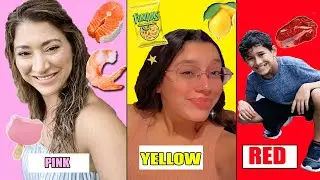 Eating Only ONE Color of Food for 24 Hours!