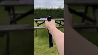 Shooting water balloons