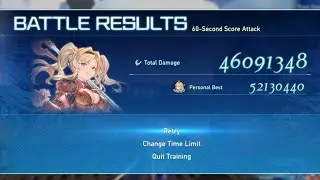 Zeta 46 Million Score Attack (Granblue Fantasy: Relink)