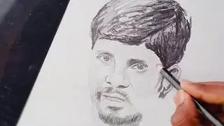 Drawing Surya Kundapura | Realistic Sketch | Comedy Khiladigalu Season 2
