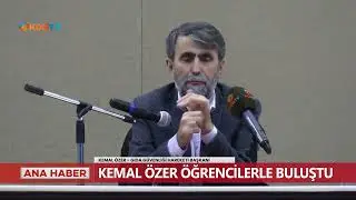 Kemal Özer öğrencilerle buluştu