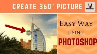 [2018] How to upload 360° photo on facebook || Make any photo 360° USING PHOTOSHOP || [Hindi/Urdu]