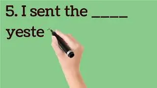 Homophone| 10 English Quiz
